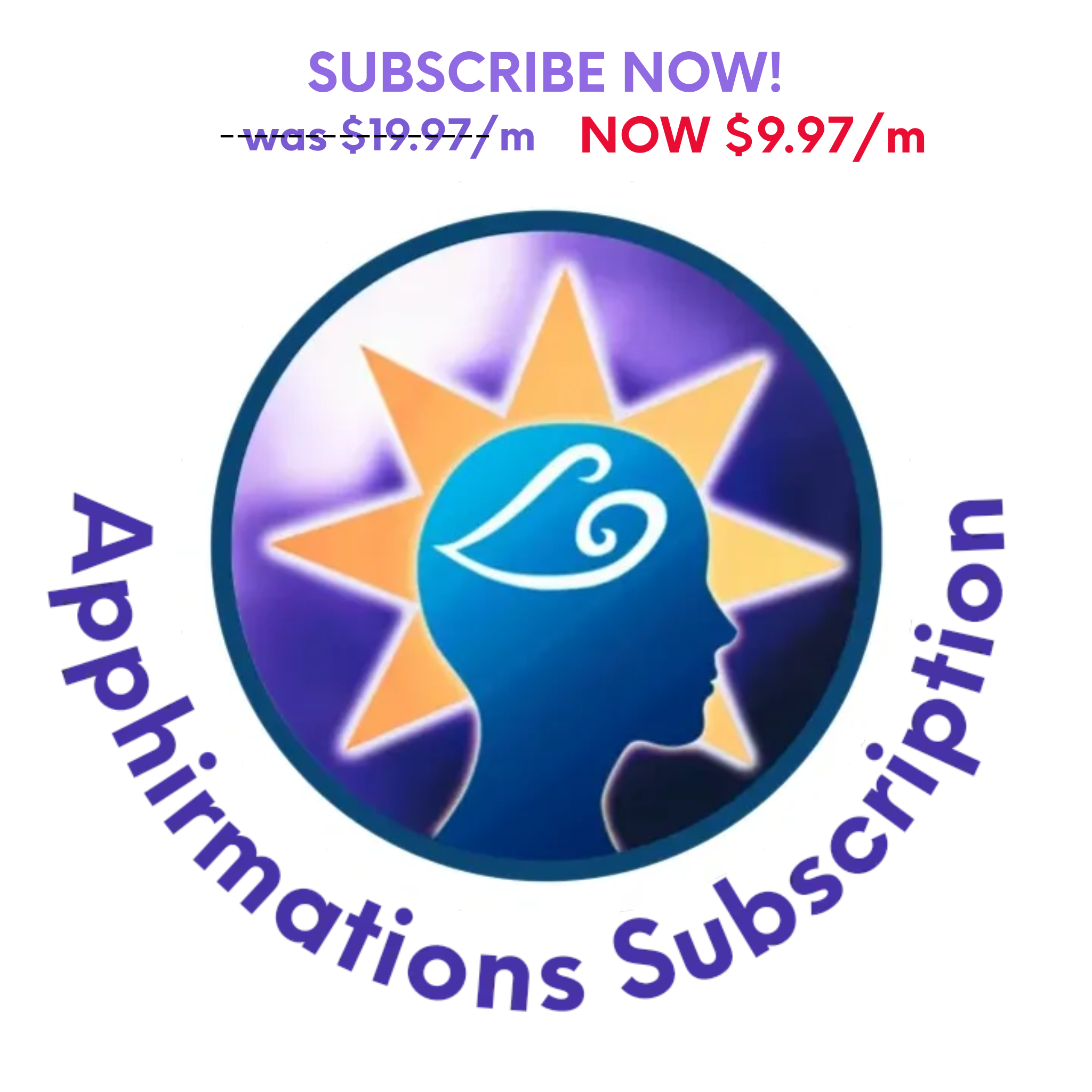 Apphirmations subscription with discount